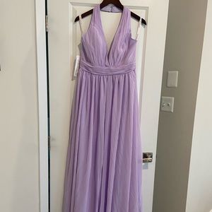 JJ’s House lilac bridesmaid dress